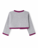 Veste en tricot gris Magic pour fille Veste en tricot gris Magic pour fille
