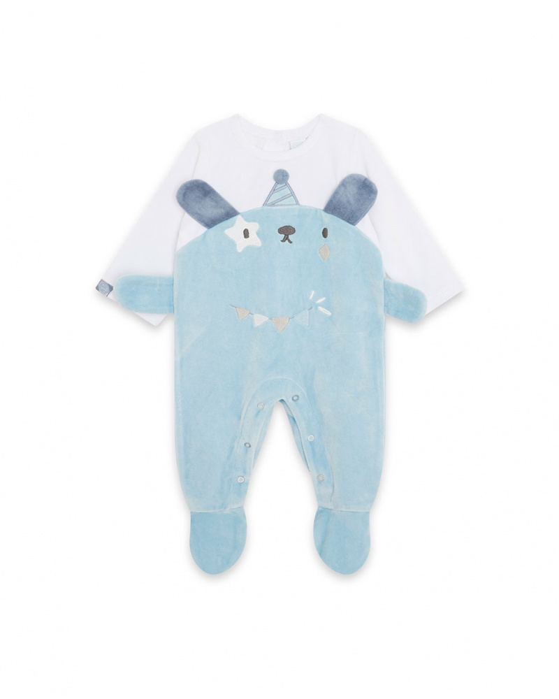 Barboteuse Tundosado Bleu Garçon Baby Circus