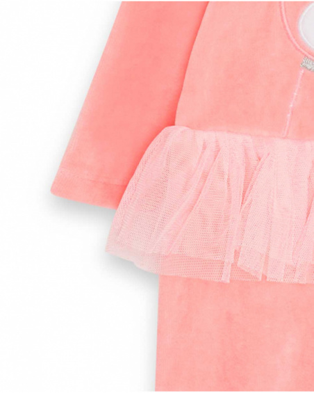 Barboteuse Tundosado Et Tulle Rose Fille Baby Circus Barboteuse Tundosado Et Tulle Rose Fille Baby Circus