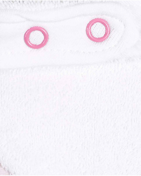 Bandana in maglia stampa tartarughe per bambina