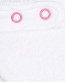 Bandana in maglia stampa tartarughe per bambina