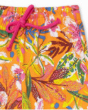 Bambina corta in maglia arancione Eco-Safari