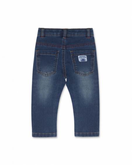 Pantalone in denim blu da bambino Beach Day Pantalone in denim blu da bambino Beach Day