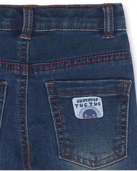 Pantalone in denim blu da bambino Beach Day Pantalone in denim blu da bambino Beach Day
