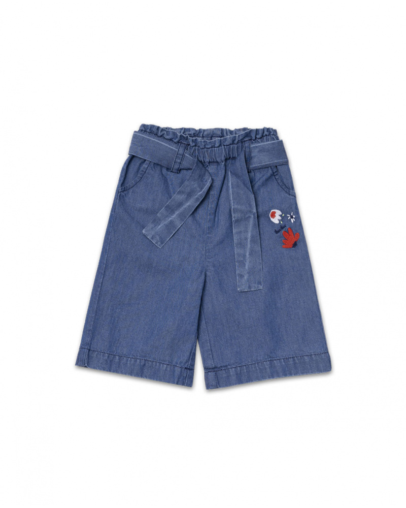 Pantalone in denim blu per bambina Beach Day
