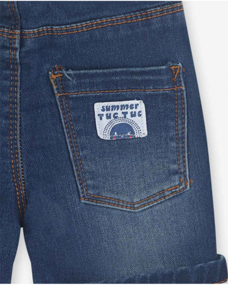 Bermuda in denim blu per bambino Beach Day