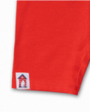 Legging ciclista Red dot per ragazza Beach Day