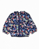 Giacca a vento blu per bambino Beach Day