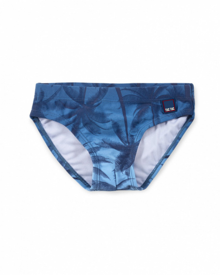 Costume slip blu per bambino Spring Break