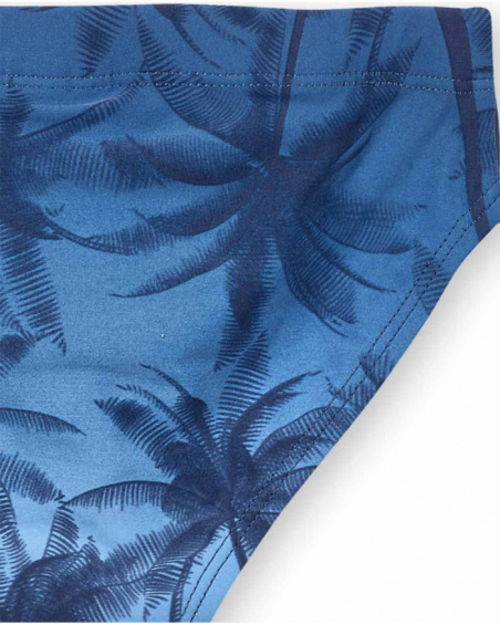 Costume slip blu per bambino Spring Break
