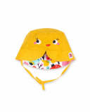 Cappello in maglia stampata reversibile per ragazze Tiny