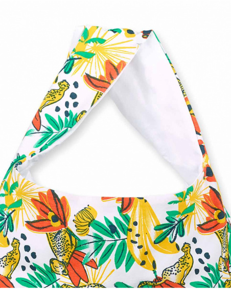 Tropic Feelings borsa stampata da bambina