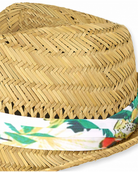 Cappello Tropic Feelings in rafia per bambina