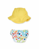 Completo da bagno unisex Sunday giallo