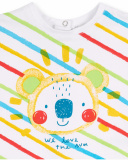 Completo Sunday maglia piatta giallo per bambino