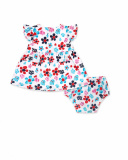 Abito in popeline bianco per bambina Blub