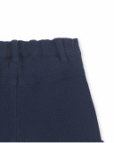 Bermuda in popeline blu per bambino Tiny Critters