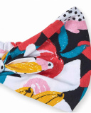 Cerchietto nero in maglia per bambina Juicy