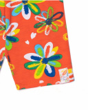 Leggings da ciclista a pois rossi per le vacanze della ragazza