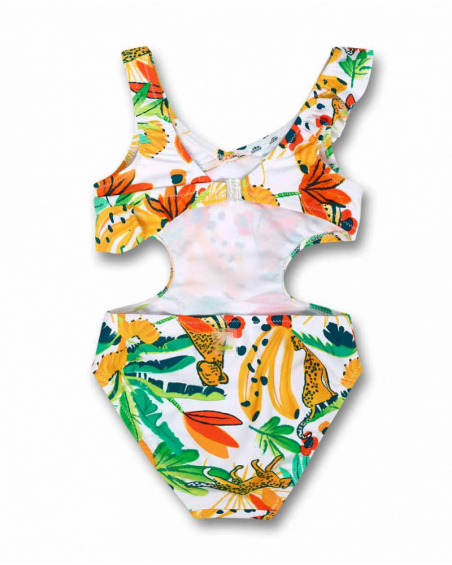Trikini stampato da bambina Tropic Feelings