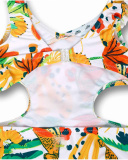 Trikini stampato da bambina Tropic Feelings