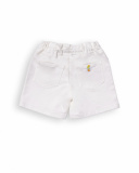 Shorts in denim bianco per bambina Tropic Feelings