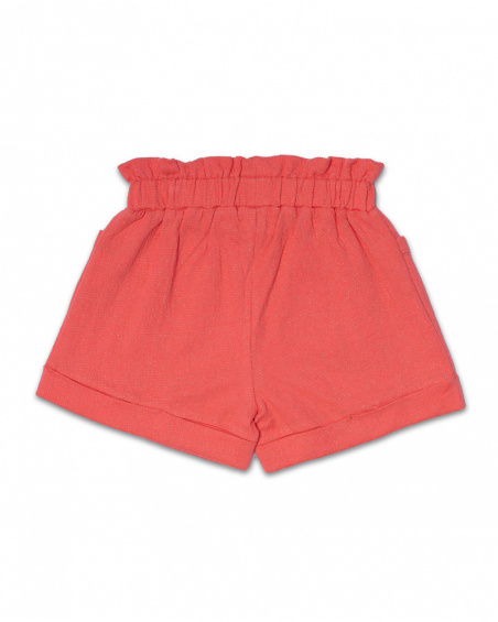 Bambina corta in maglia rossa Really Sweet