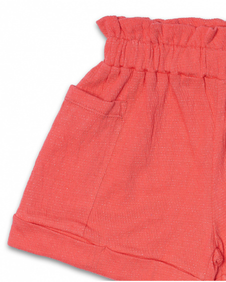 Bambina corta in maglia rossa Really Sweet