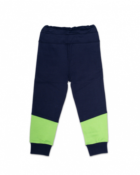 Pantalone lungo blu in felpa per bambino Diving Adventures Pantalone lungo blu in felpa per bambino Diving Adventures