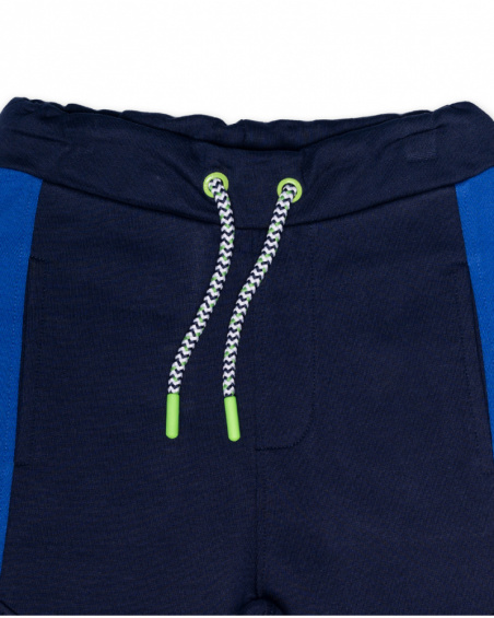 Pantalone lungo blu in felpa per bambino Diving Adventures Pantalone lungo blu in felpa per bambino Diving Adventures