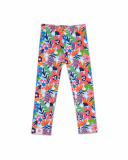 Leggings in maglia stampata da bambina di Amazzonia Leggings in maglia stampata da bambina di Amazzonia