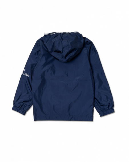 Giacca piatta blu navy per bambino Your game