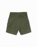 Bermuda kaki in maglia per bambino Desert trail