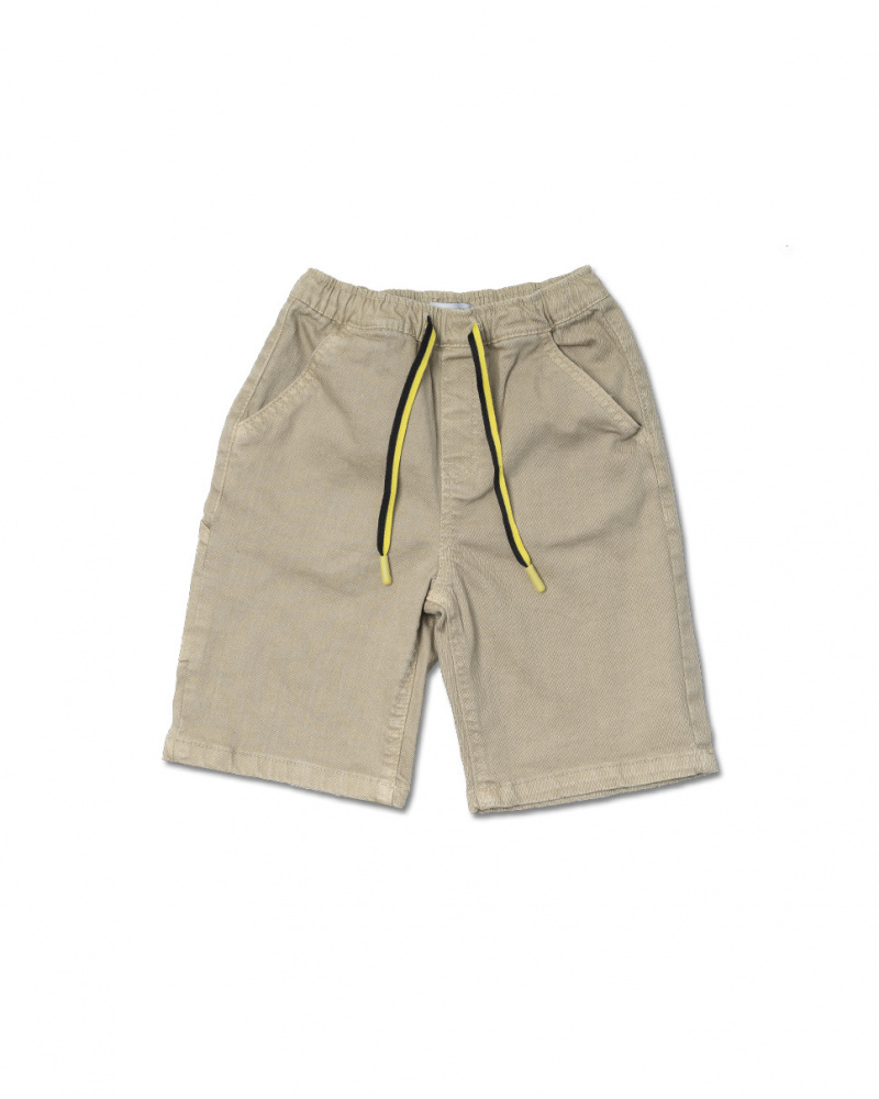 Bermuda piatto da bambino beige Desert trail