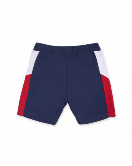 Bermuda blu rosso bianco bambino Il tuo gioco