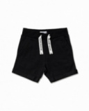 Bermuda Coast bambino in maglia nera Basics Boy