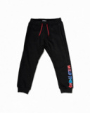Pantalone lungo nero in maglia per bambino Wild thing Pantalone lungo nero in maglia per bambino Wild thing