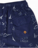 Bermuda stampati blu navy per bambino The coast
