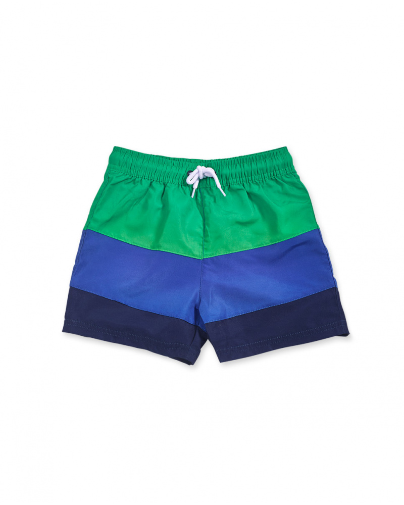 Costume da bagno a righe per bambino The coast