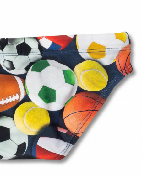 Slip costume bambino stampato Il tuo gioco