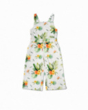 Tuta piatta bianca da bambina Oasis