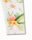 Leggings lunghi bianchi in maglia per bambina Oasis