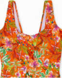 Maillot de bain orange à imprimé Eco-Safari Maillot de bain orange à imprimé Eco-Safari