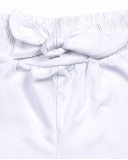 Short en maille blanc pour fille Basics Bébé