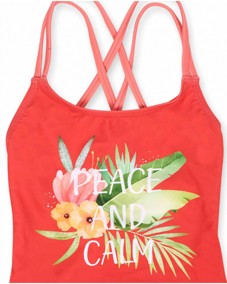 Costume Oasis bambina arancione