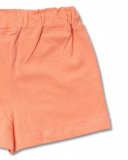 Bambina in maglia arancione lime Basics Girl