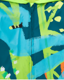 Trench verde da ragazzo collezione Tropadelic