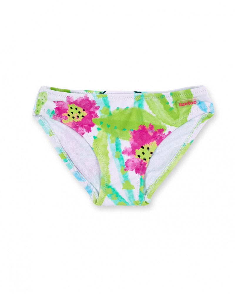 Slip verdi da bambina collezione Tropadelic