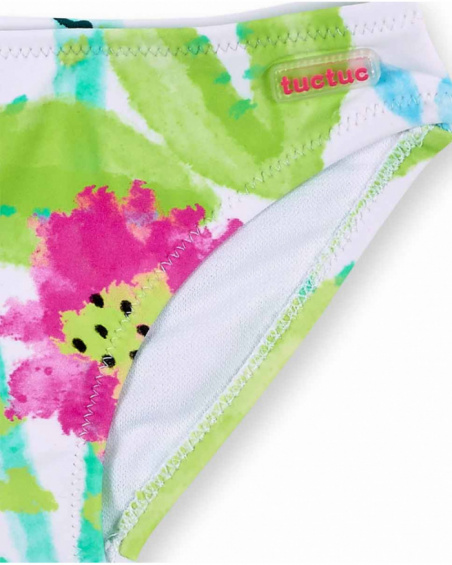 Slip verdi da bambina collezione Tropadelic