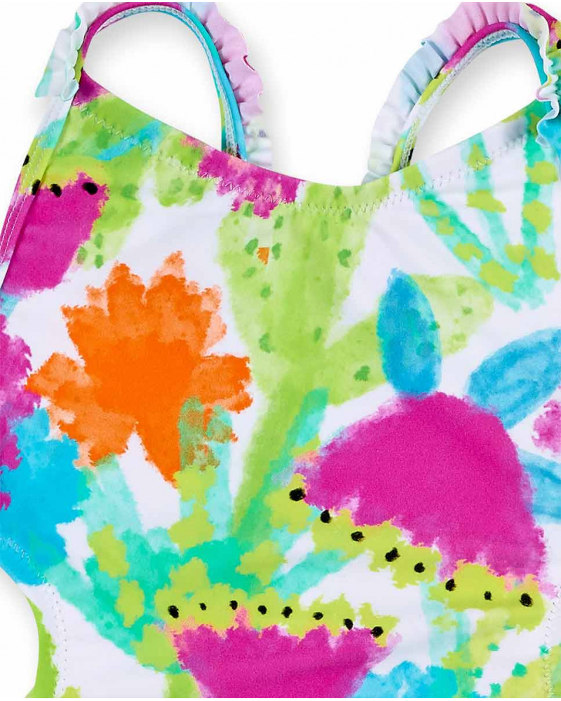 T-shirt In Jersey Rosa Per Bambina Cattitude - Tuc Tuc